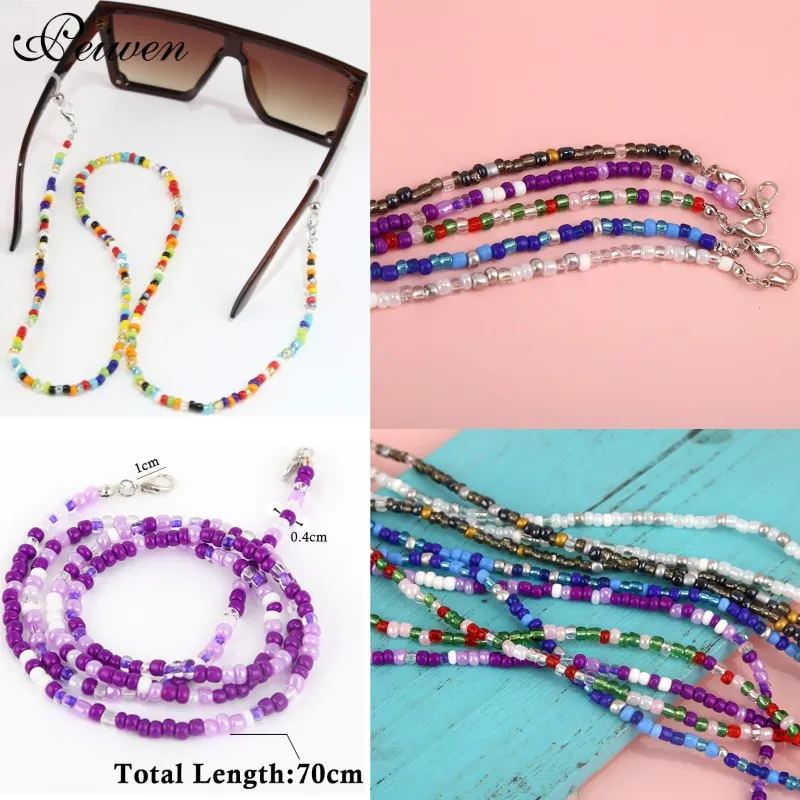 Face Mask Chain Necklace For Women Men Acrylic Glasses Chain on the Neck Sunglasses Lanyard Eyeglasses Accessories Mask Necklace