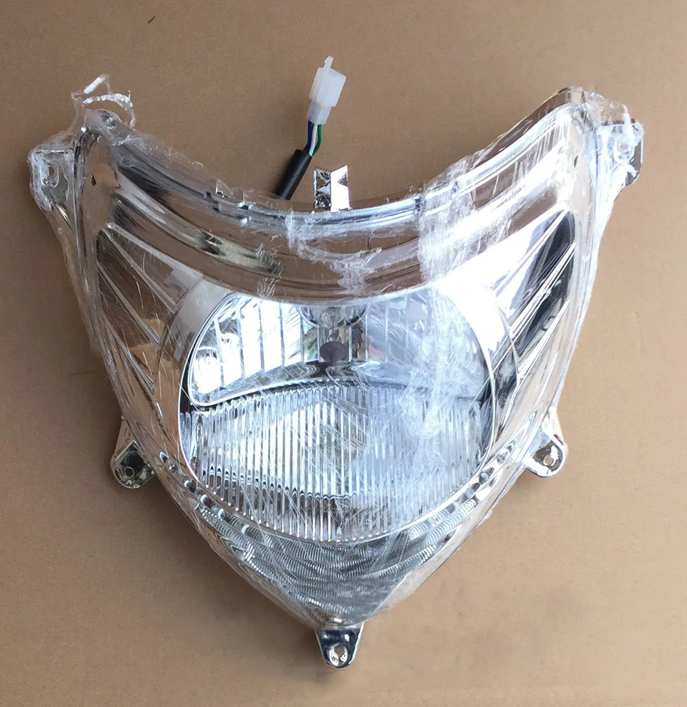 

Motorbike Headlamp Assembly Including Bulb Socket Adjustable for Kymco Ck125t-2m/ck125t-3t
