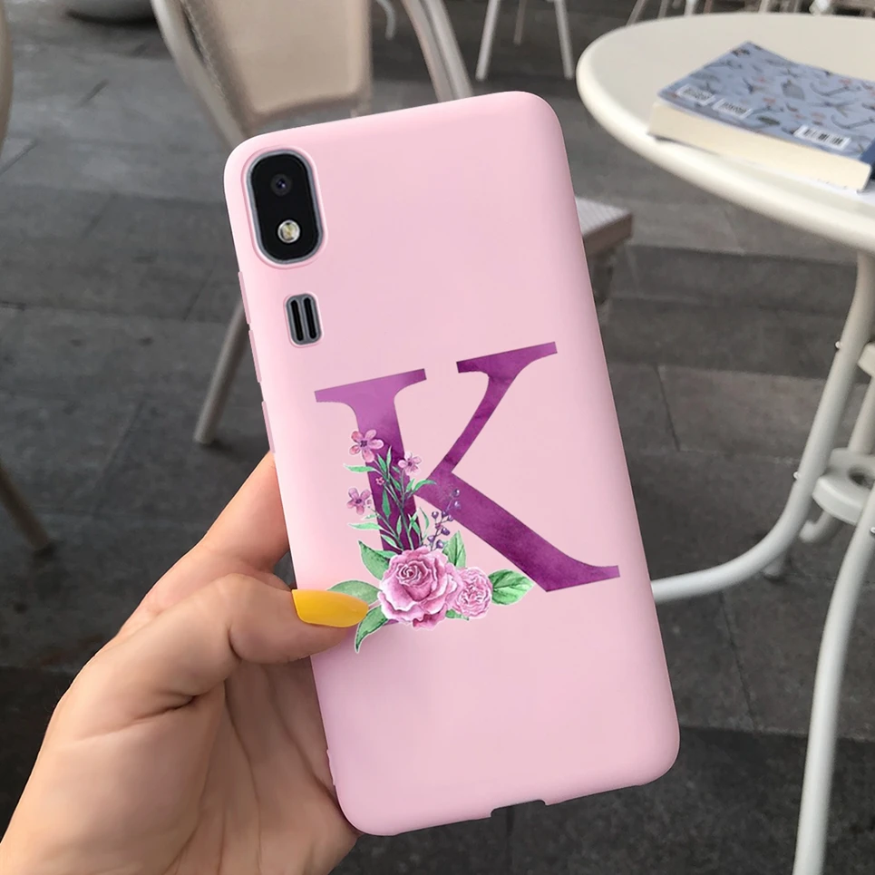 Silicon Case For Samsung Galaxy A02S SM-A025F Phone Cases Letter Back Cover For Samsung A 02 s A01 A2 Core Protective Funda Bag