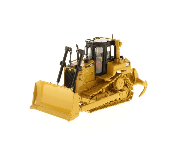 Tracteur sur chenilles en métal modèle DM 85910, Bulldozer Cat rpilla D6R XL 1:50