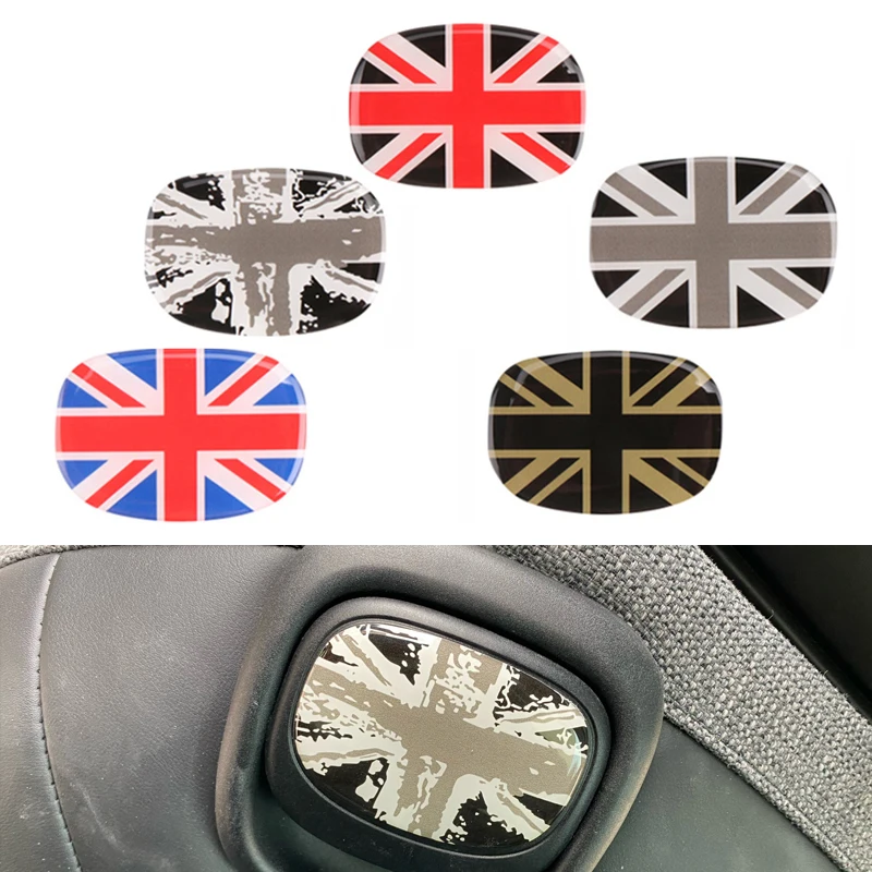 Interior Decoration Rear Seat Handle 3D Sticker For Mini Cooper JCW F56 Accessories