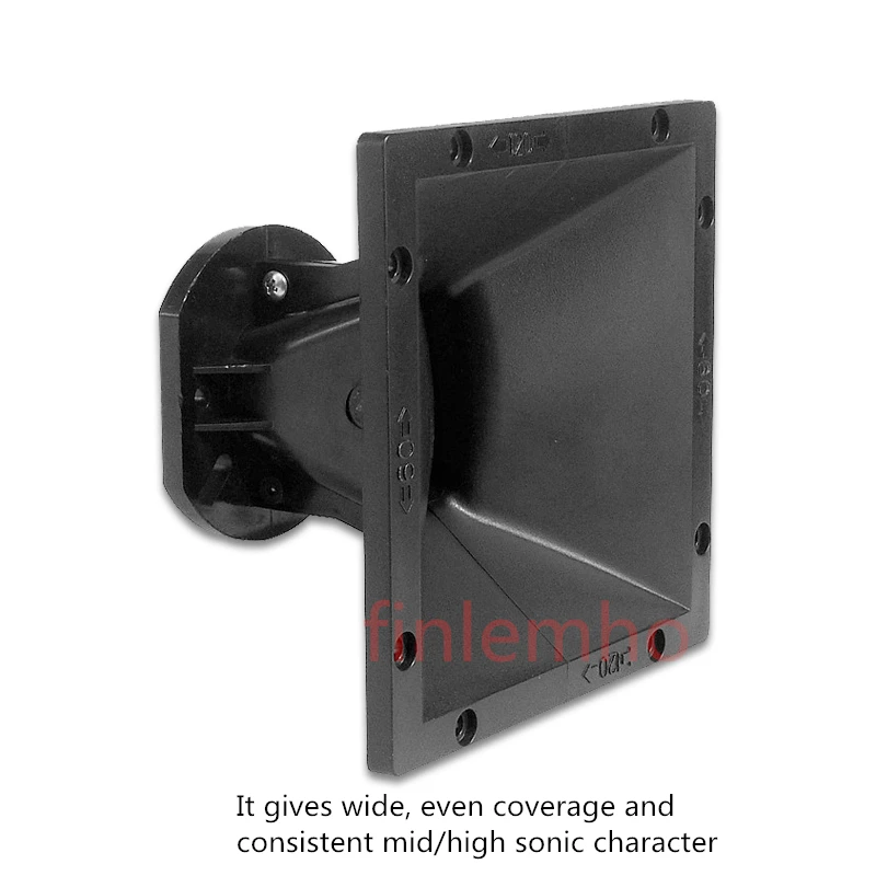 1 قطعة مكبر صوت DJ مكبر الصوت القرن 120 ° x60 ° RMU206 المتحدث الموجي للعنوان العام المهنية جهاز مزج الصوت وحدة التحكم المسرح المنزلي