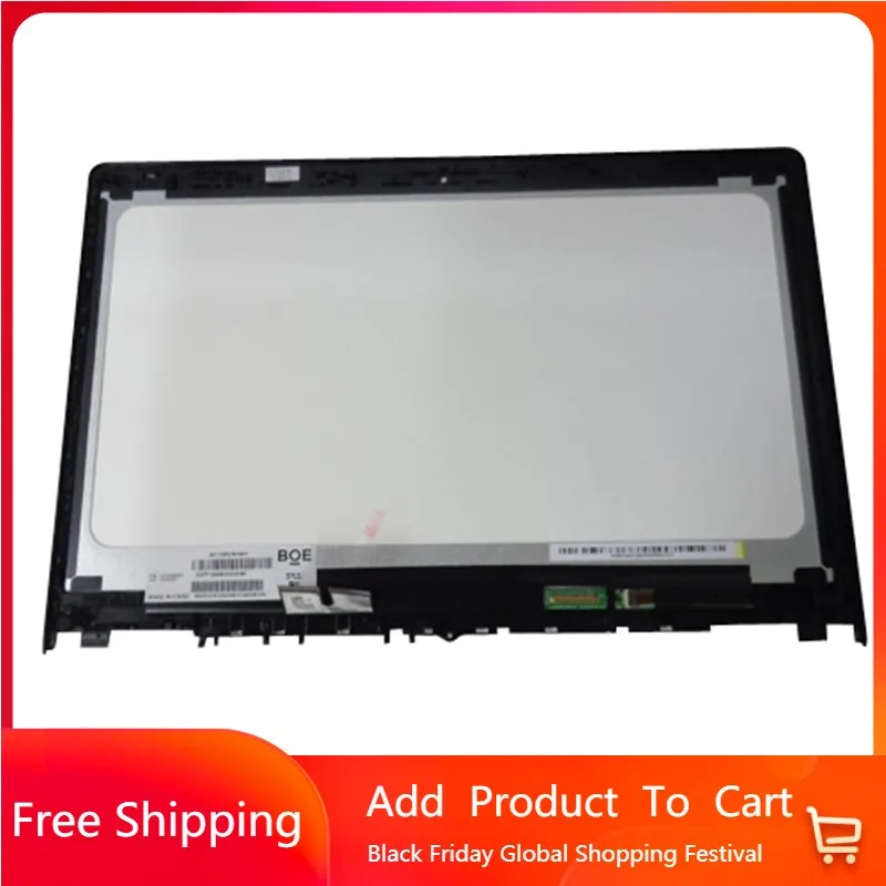 Original 15.6 inch FHD Matrix 5D10H91423 For Lenovo Yoga 500 15 500-15ISK Flex 3 1580 LCD Touch Screen Digitizer Assembly