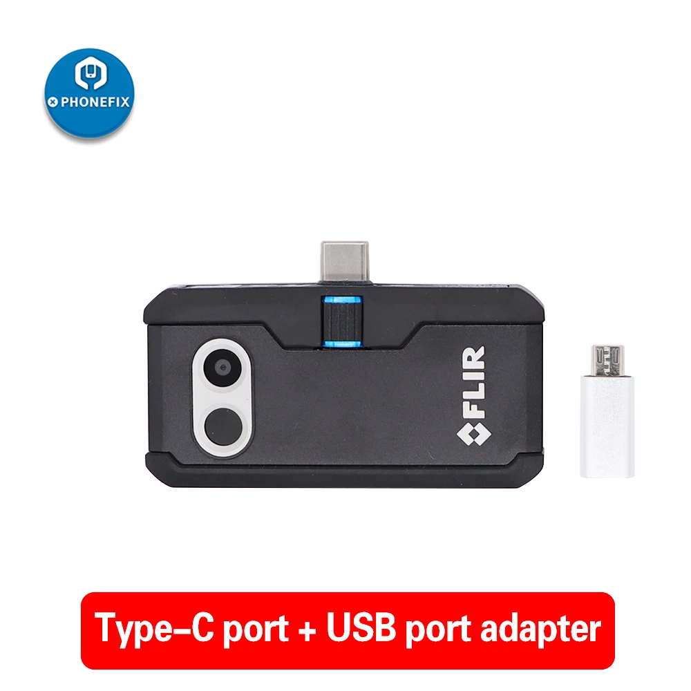 Infrared Thermal Camera for iPhone Mobile Phone PCB Fault Diagnosis High Thermal Detection Imager Camera for Android and iOS