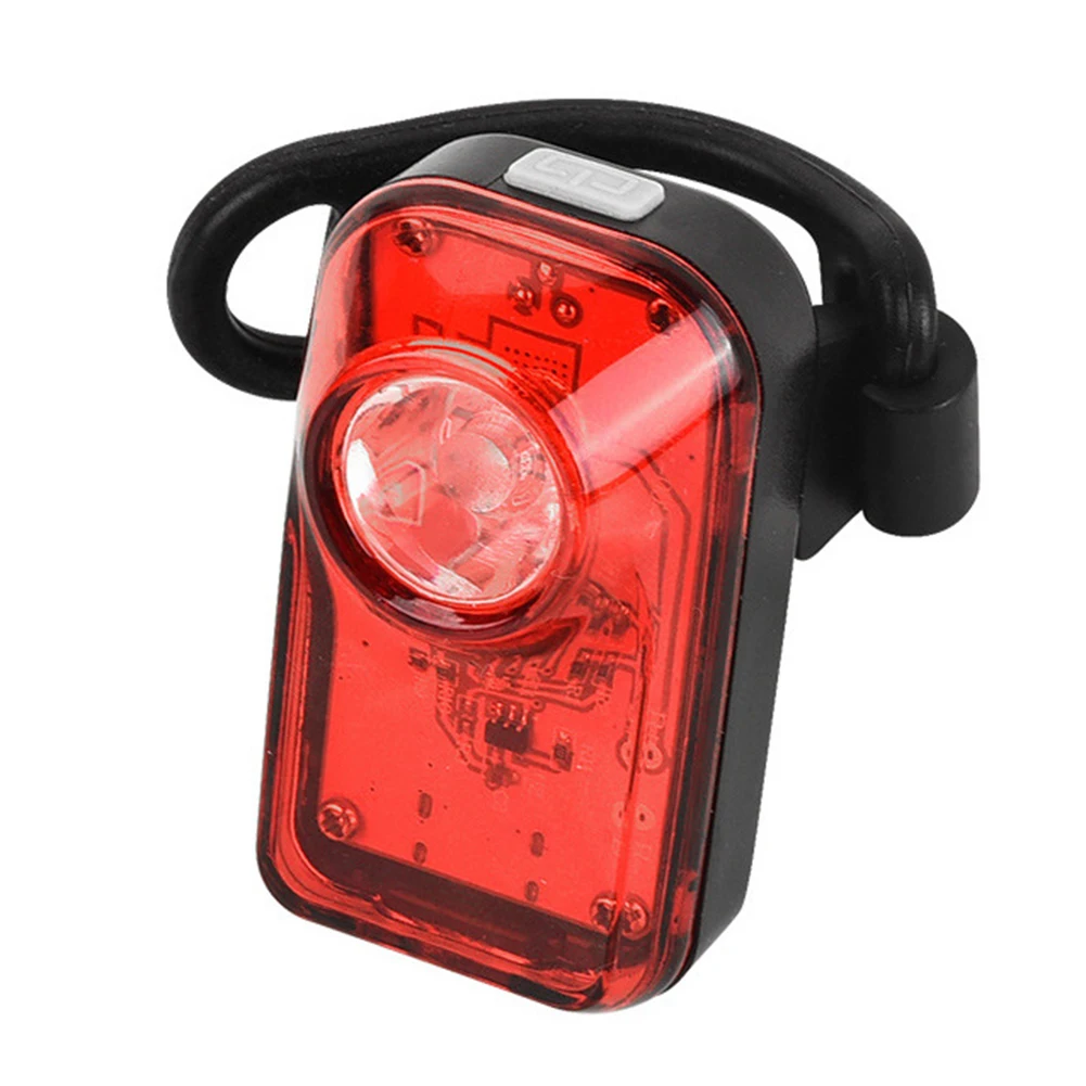 Bike Tail Light Type-C USB Rechargeable Portable Bicycle Night Ridding Safety Warning Red Rear Lamp Cycling Accessories