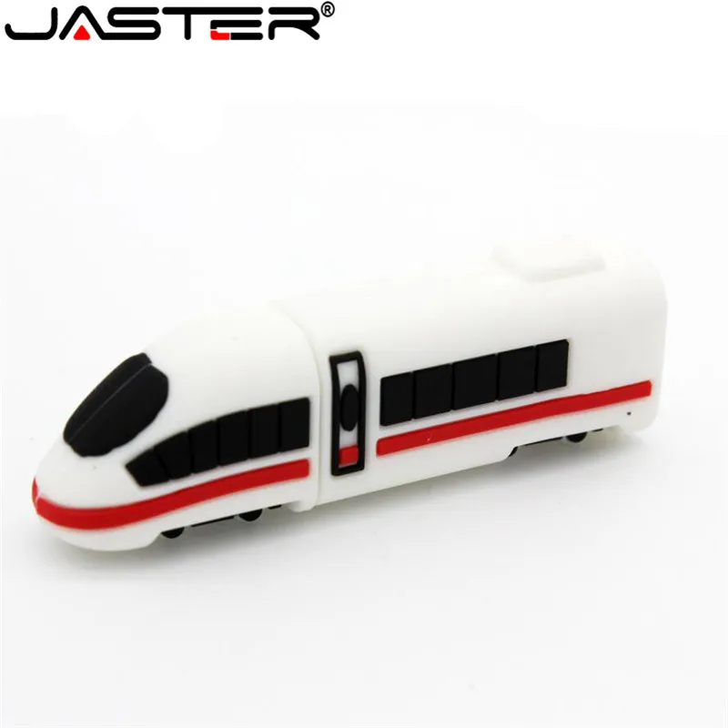 JASTER High-speed rail Train USB Flash drive Motor car locomotive pen drive real capacity moto pendrive 4g 16gb 32gb 64gb u disk