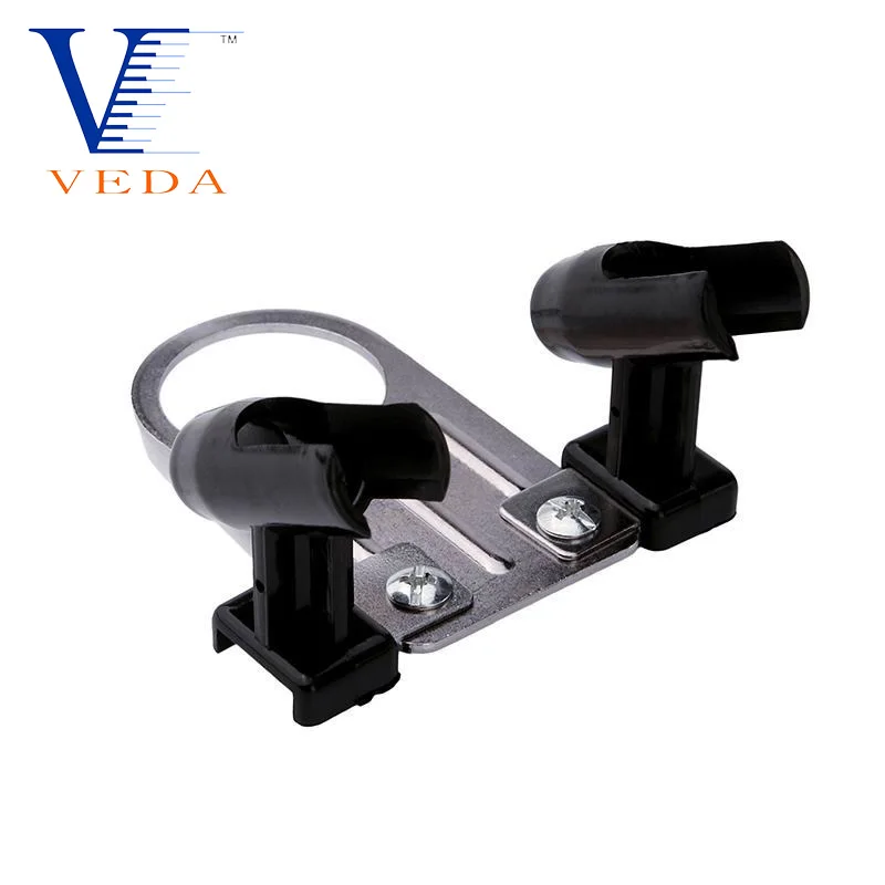 VEDA Airbrush Holder For 2 Airbrush Air Spray Pen Clamp-on Stand Compressor Modeling Tool Hobby Finishing Tools Accessories