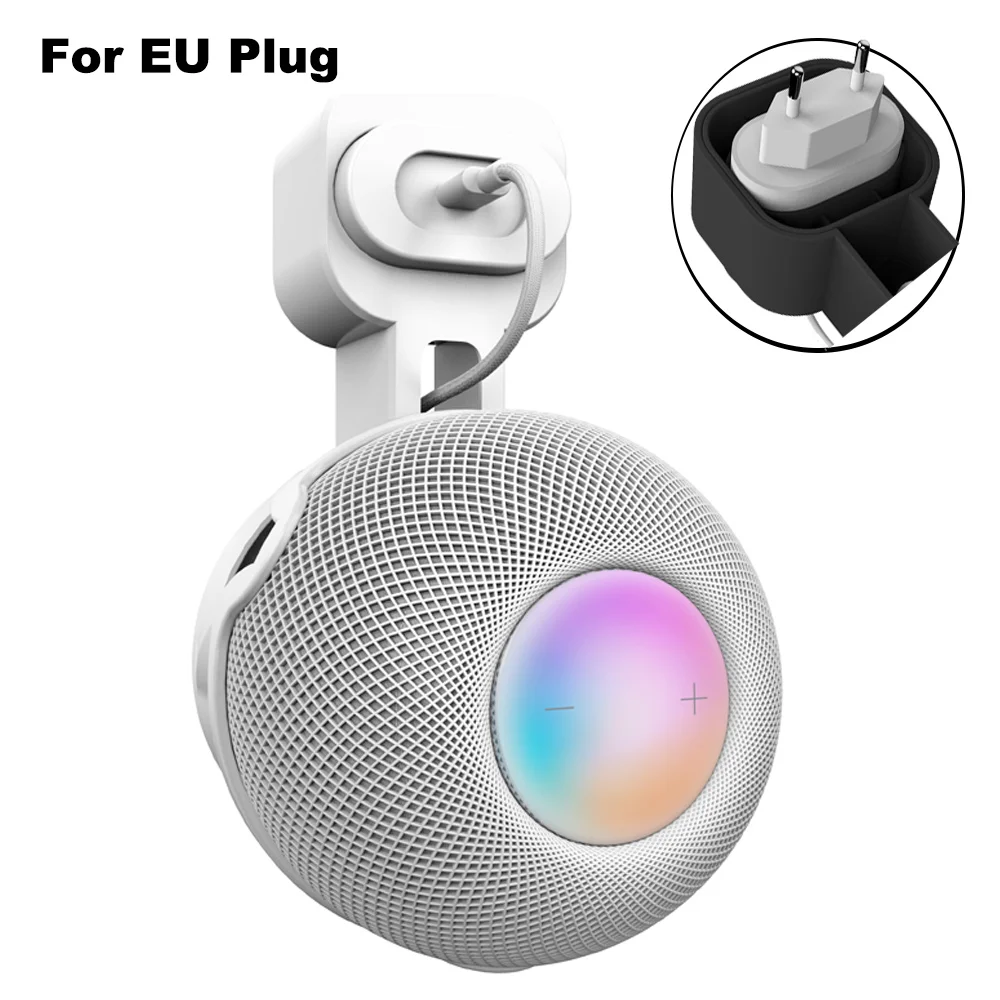 Wandmontage standaardhanger voor HomePod Mini Smart Speaker Outlet Holder Ruimtebesparende beugel Wandplank voor Homepod Mini Stand
