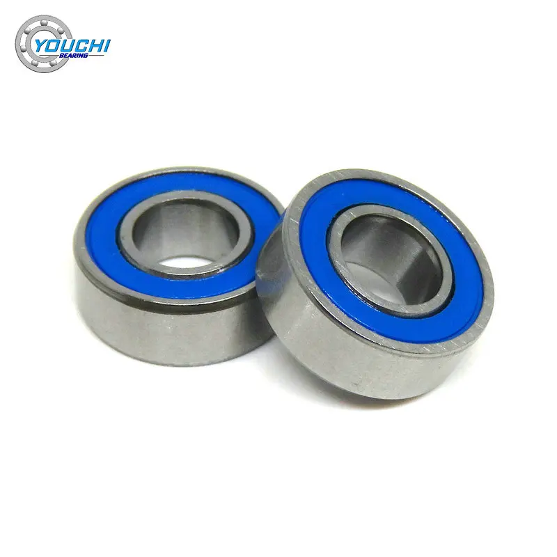 10Pcs MR115 2RS 5x11x4 mm Blue Rubber Seals Deep Groove Ball Bearings MR115 RS 5*11*4 RC Car & Truck Special Miniature Bearing