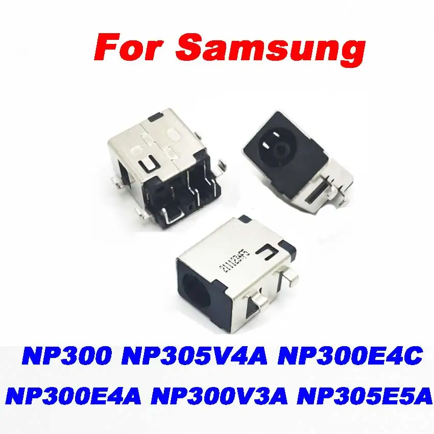 50Pcs Laptop DC Power Jack Socket Connector For Samsung NP300 NP305V4A NP300E4C NP300E4A NP300V3A NP305E5A N-095 1x