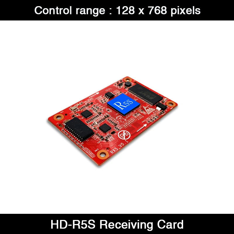 

HD-R5S is a receiving card ,used for transparent screen and fine pixel pitch LED screen.synchronous / asynchronous controller