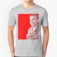 Hans Landa 100% Cotton T Shirt Hans Landa Inglourious Basterds Christoph Waltz Bad Guy Funny Portrait Tee Short Sleeve Long