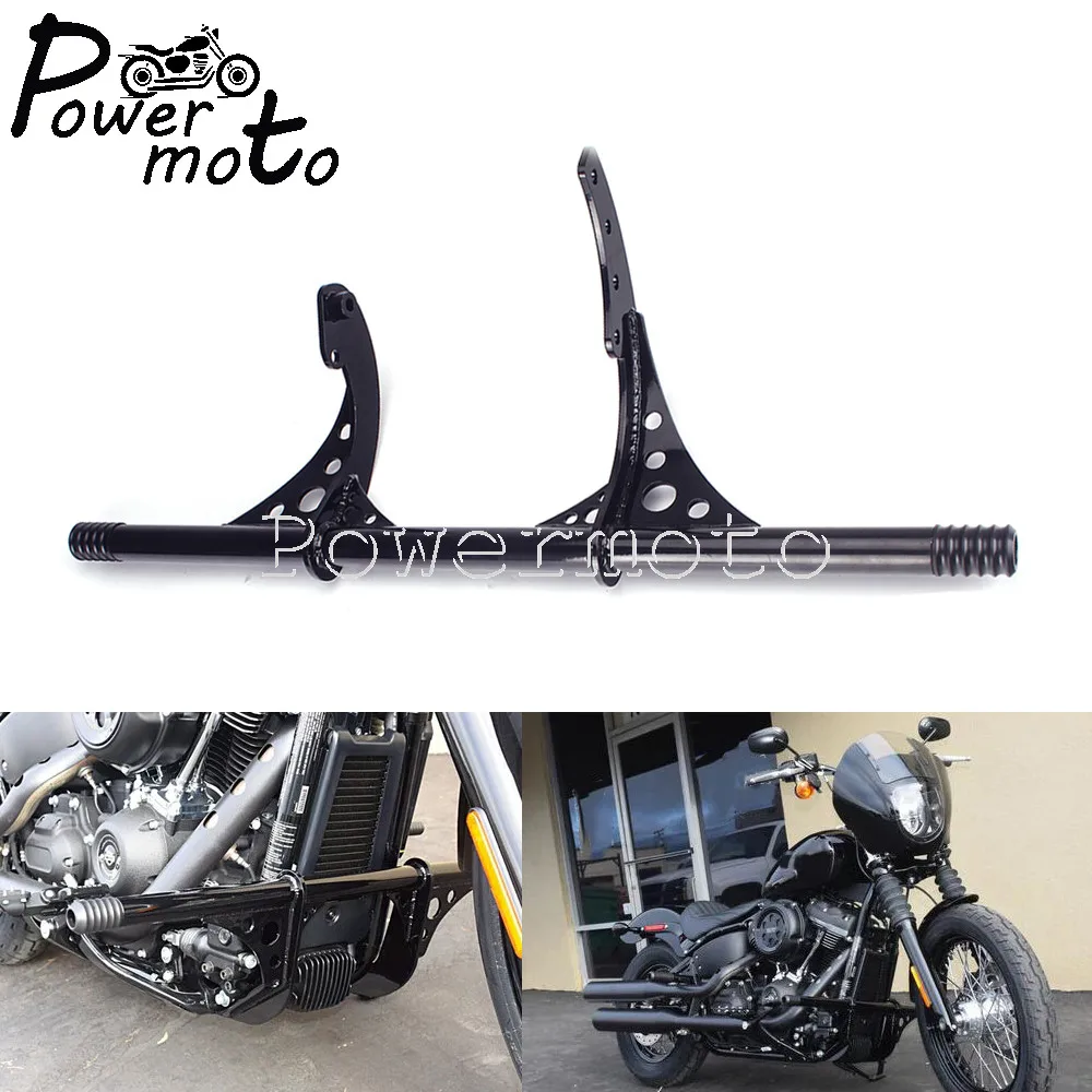 Steel Motorcycle Engine Crash Front Bars For Harley Softail Street Bob FXBB FXBBS Low Rider ST S Fat Bob Standard FXST 2018-2023