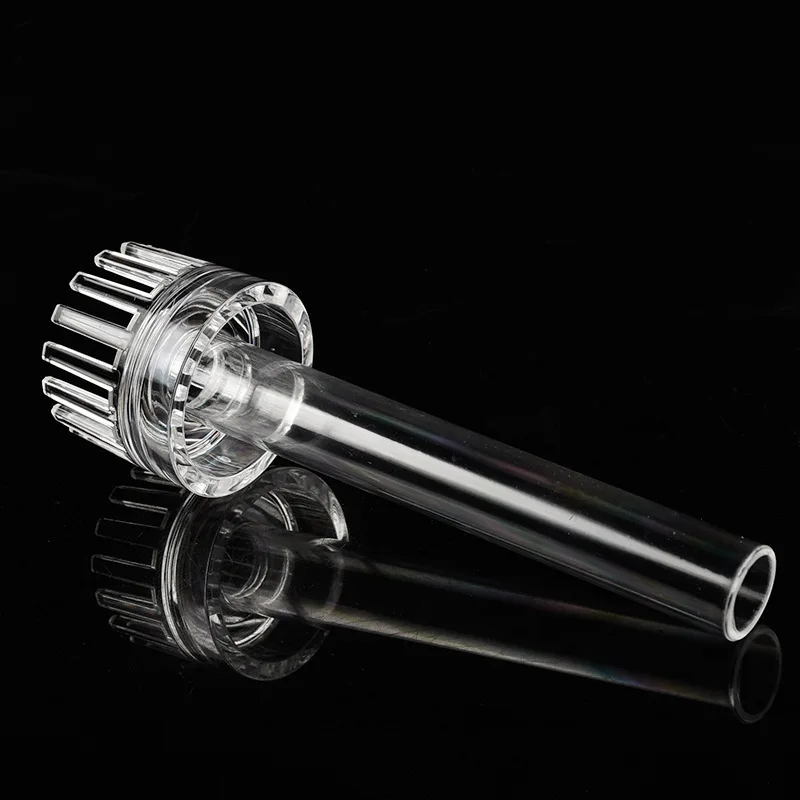 Fish Tank Aquarium Filter Acrylic Transparent Floating Rotary Degreasing Film Float Pipe Basket For Shrimp Nano Turnover Box