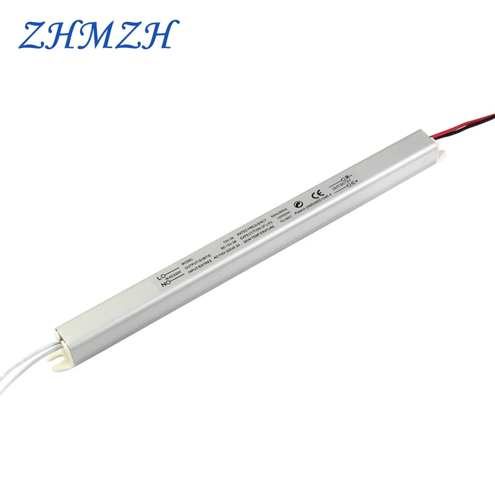 AC220V To DC12V Constant Voltage Power Supply Transformer 1.5A 2A 3A 5A Constant Current LED Drivers For LED Advertising Light