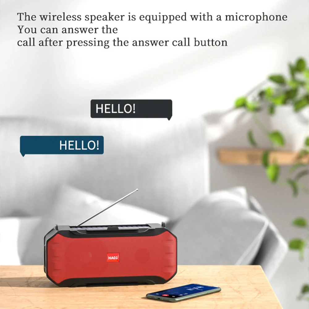 مصباح ليد جيب تف بطاقة دعم مصدر للطاقة الشمسية في الهواء الطلق مكبر الصوت اللاسلكي مصغرة الشمسية شحن مكبر صوت بخاصية البلوتوث قابل للنقل مع راديو فم