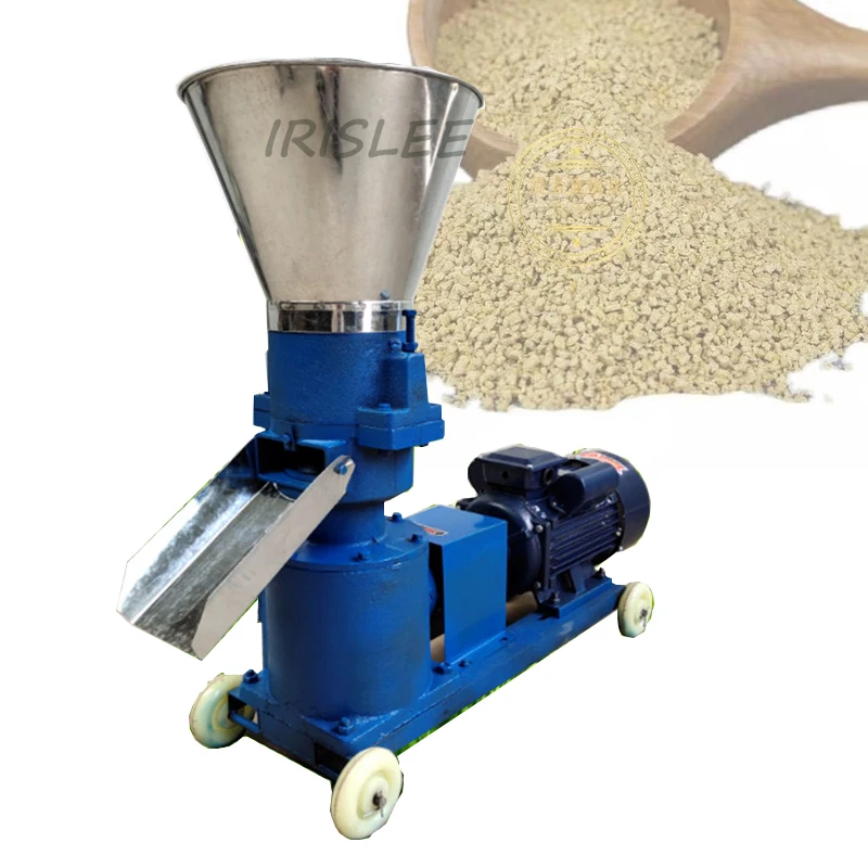 

Pellet Press Animal Feed Wood Pellet Mill Biomass Pellet Machine 200kg/h-300kg/h