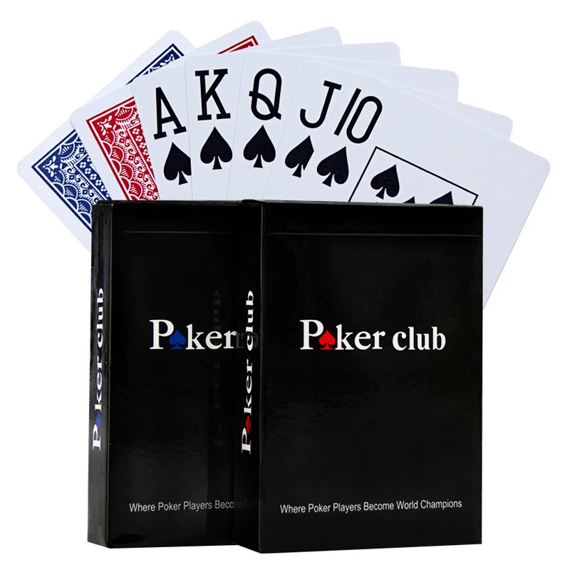 10Pcs/Lot High quality Texas Hold'em Smooth Waterproof Baccarat Plastic Playing Cards PVC Poker Club Card Set Board Game 63*88mm