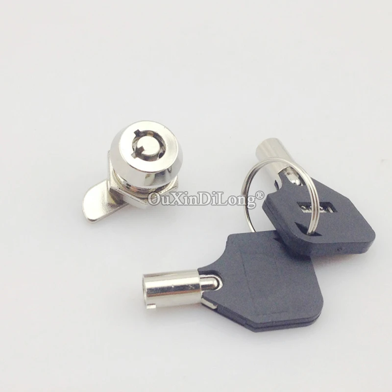 On Stock 5PCS Zinc Alloy Cam Locks Electrical Box Mailbox Communication Box Metal Cabinet File Cabinet Locks Keyed Alike