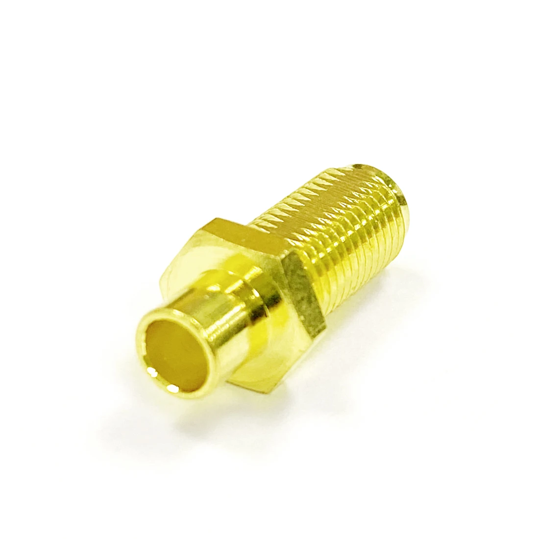 SMA Female Jack Nut RF Coax Connector Solder for Semi-flexible Cable RG402.141\