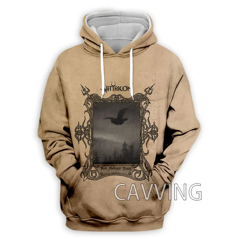 New Fashion Women/Men's  3D Print  SATYRICON BAND  Hoodies Hooded Sweatshirts Harajuku Hoodie Sweatshirts Tops Clothing