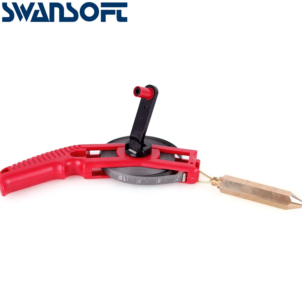 Imagem -05 - Óleo de Mergulhando Soando Fita de Medição de Aço Inoxidável Dipstick Profundidade Barco Ferramentas Aço Inoxidável 15m 20m 30m