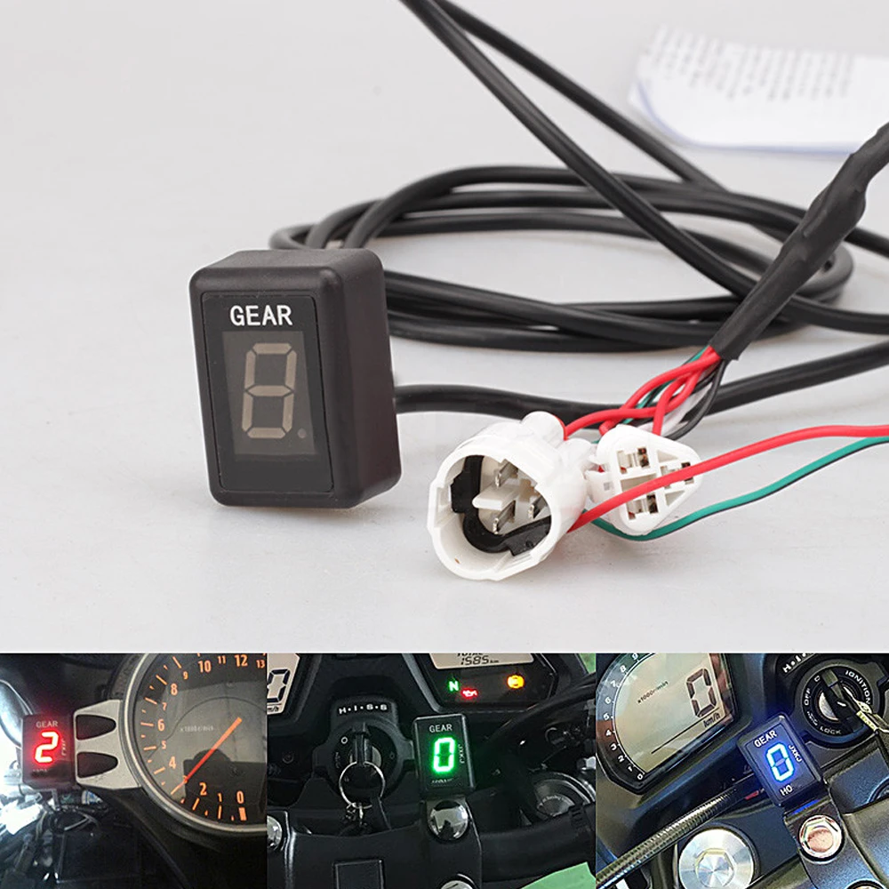 

Motorcycle LCD Electronics 6 Speed 1-6 Level Gear Indicator Digital Gear Meter Accessories For KTM 1190 Adventure 2013 - 2017 16