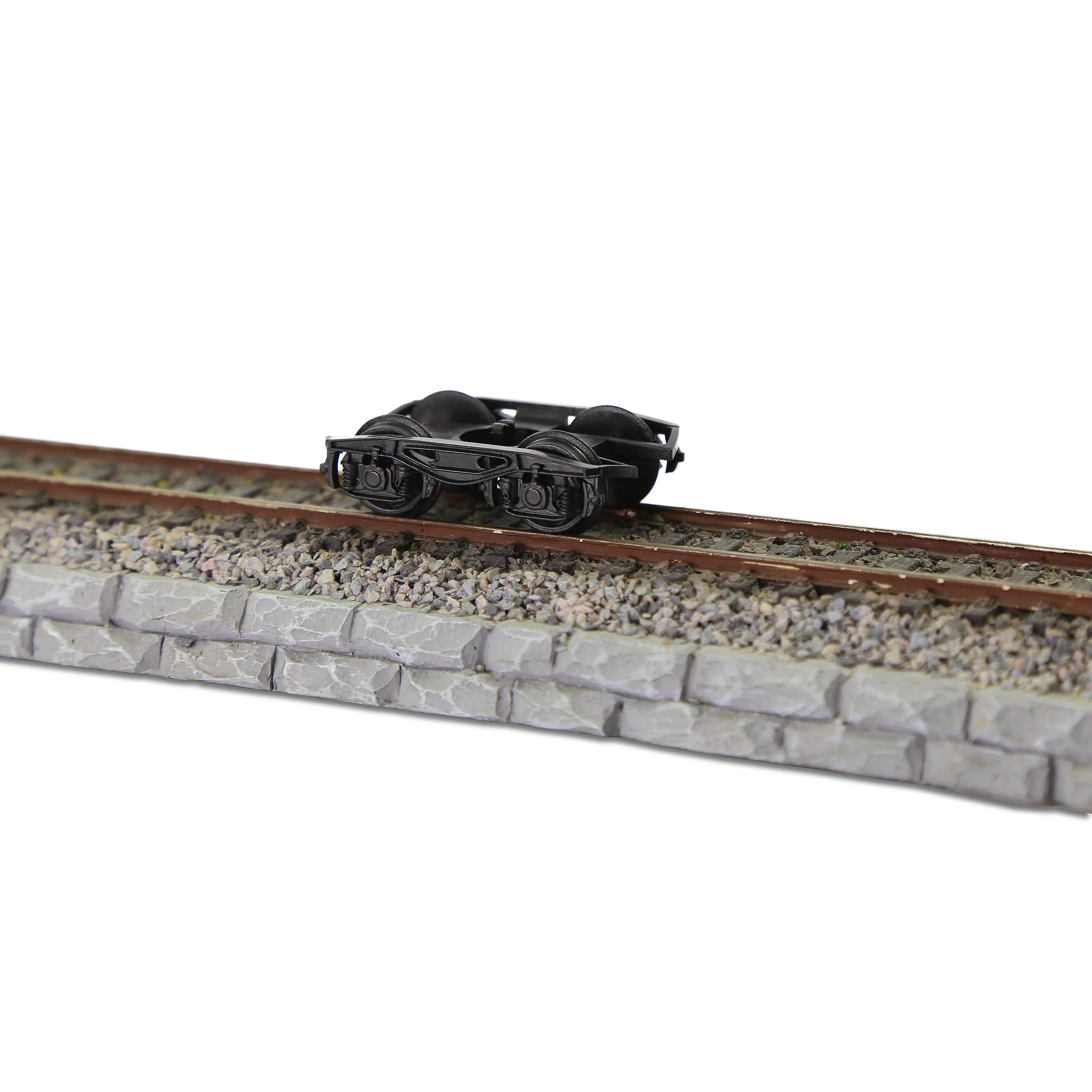 Peças Railway, ho escala 1:87, bogies plásticos com 36 polegadas roda, hp2387, 12pcs