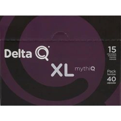 Café Delta 40 capsules mythiq xl intensité 15