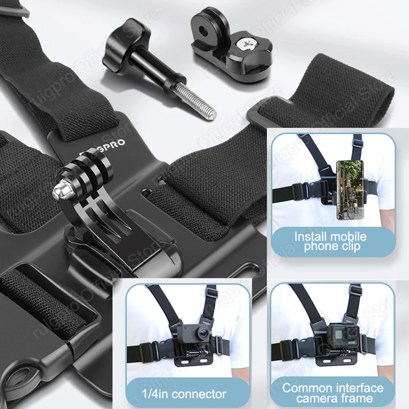 قابل للتعديل الهاتف حامل Clip الهاتف المحمول الصدر جبل تسخير حزام حامل آيفون ل شاومي لهواوي لسامسونج