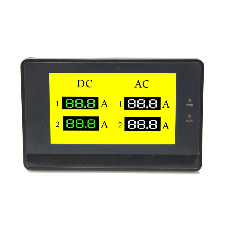 

AC DC 0-20A,50A,100A,200A 4 channels ammeter AC and DC ampere meter 4 ways AC current meter ammeter