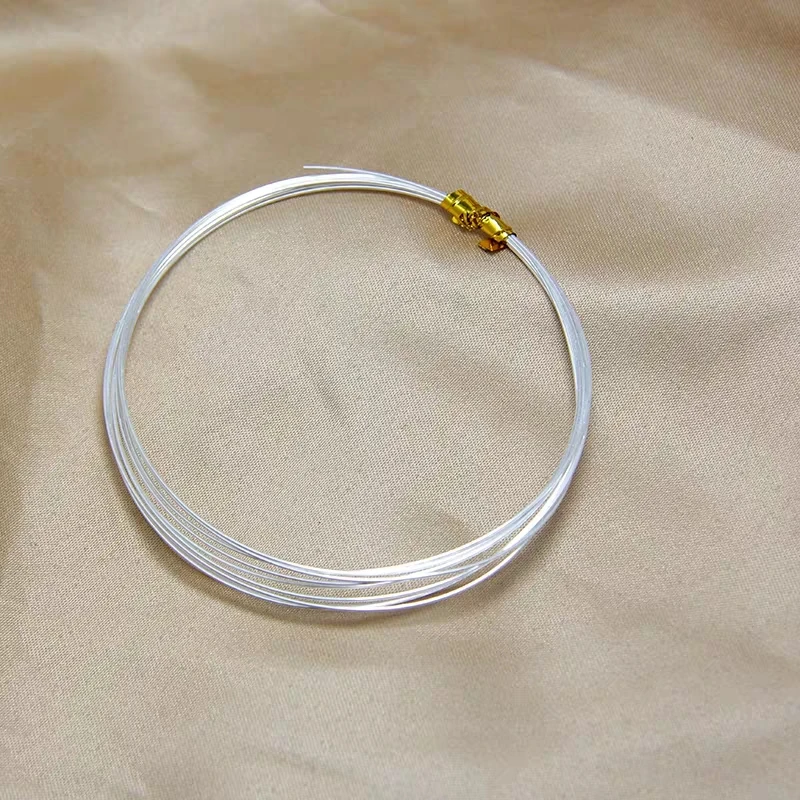 1 meter 0.3 0.4 0.5mm 925 Sterling Silver wire metel thread silver string line for Necklace Bracelet Earring making