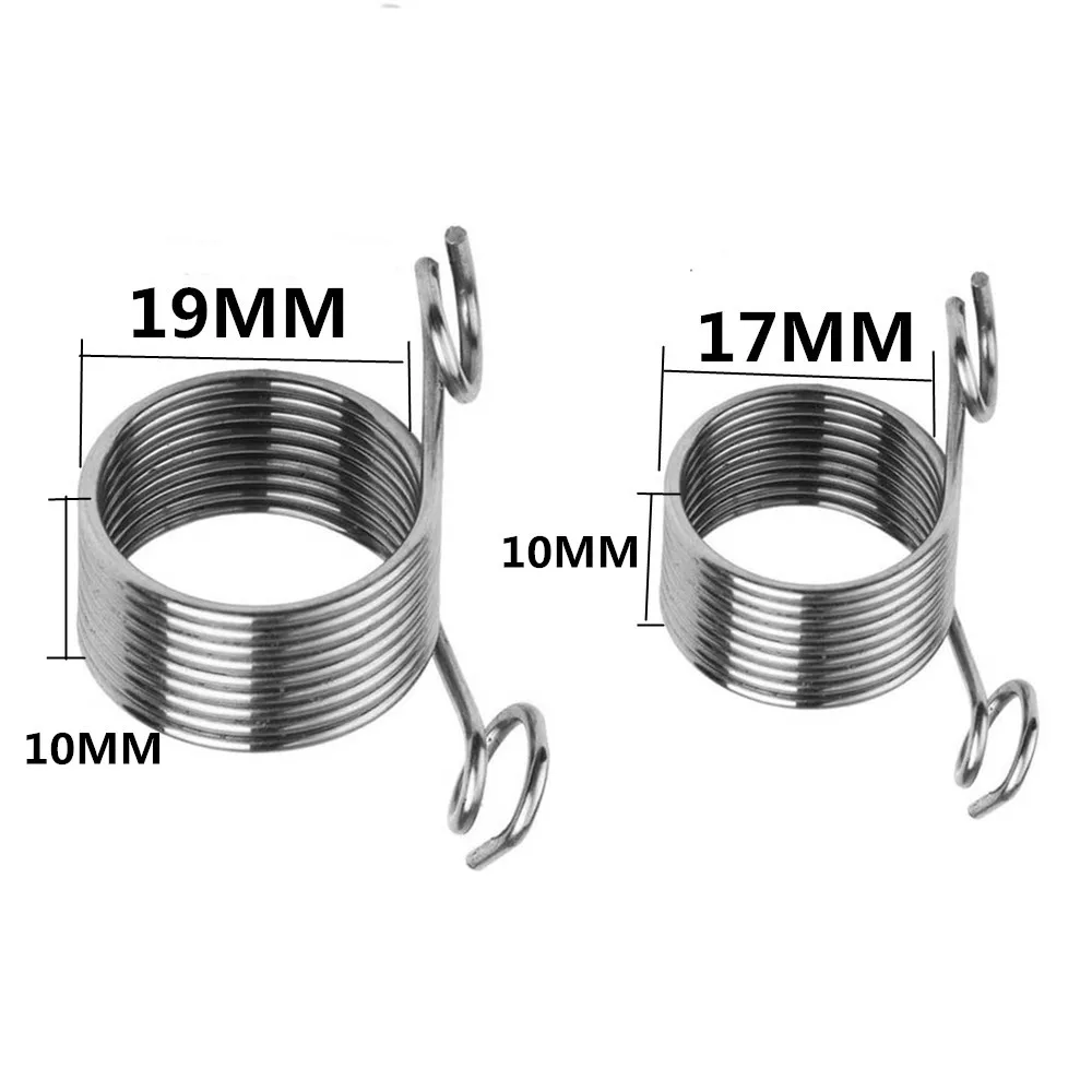 2 PCS Ring Type Knitting Tools Finger Wear Thimble Yarn Spring Guides Stainless Steel Needle Thimble Sewing Accessories 5BB5705