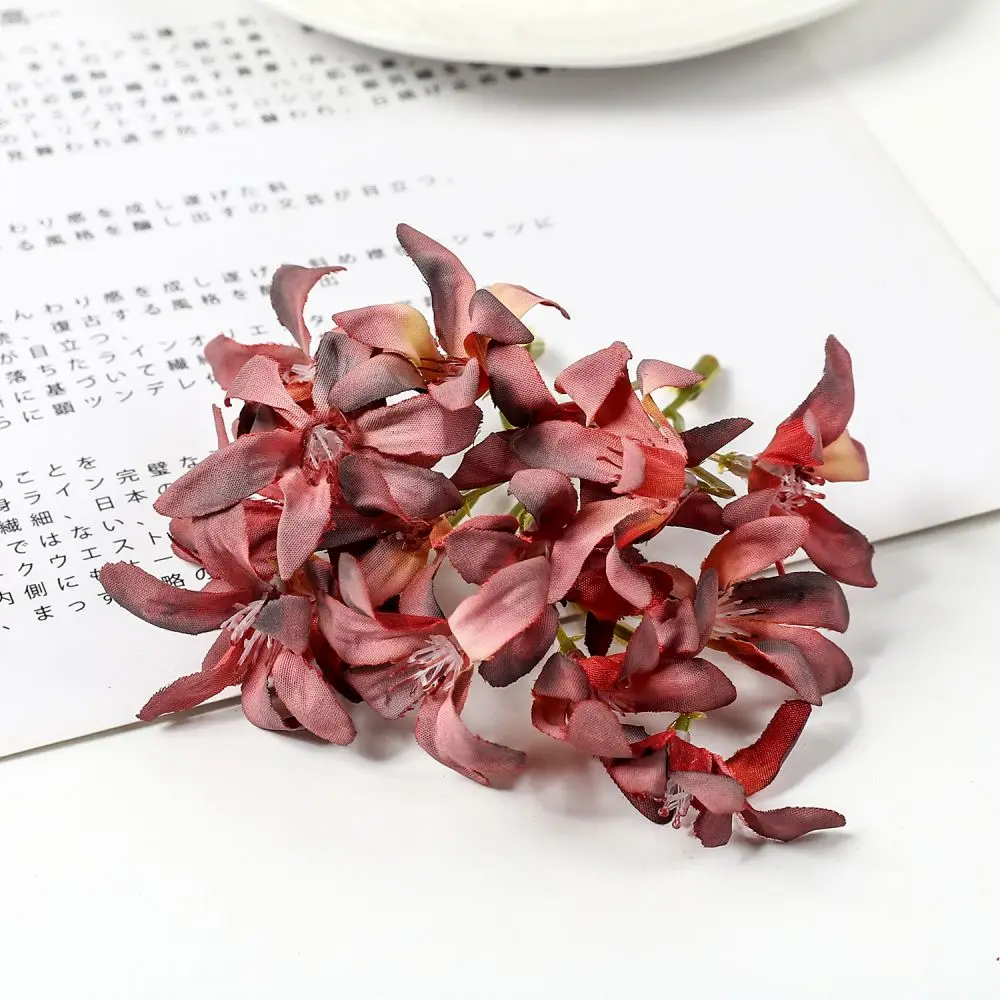 20PCs Seide Künstliche Orchidee Blumen Kopf Gefälschte Blumen Für Home Zimmer Hochzeit Dekoration DIY Vasen Girlande Geschenke Zubehör – Detail 11