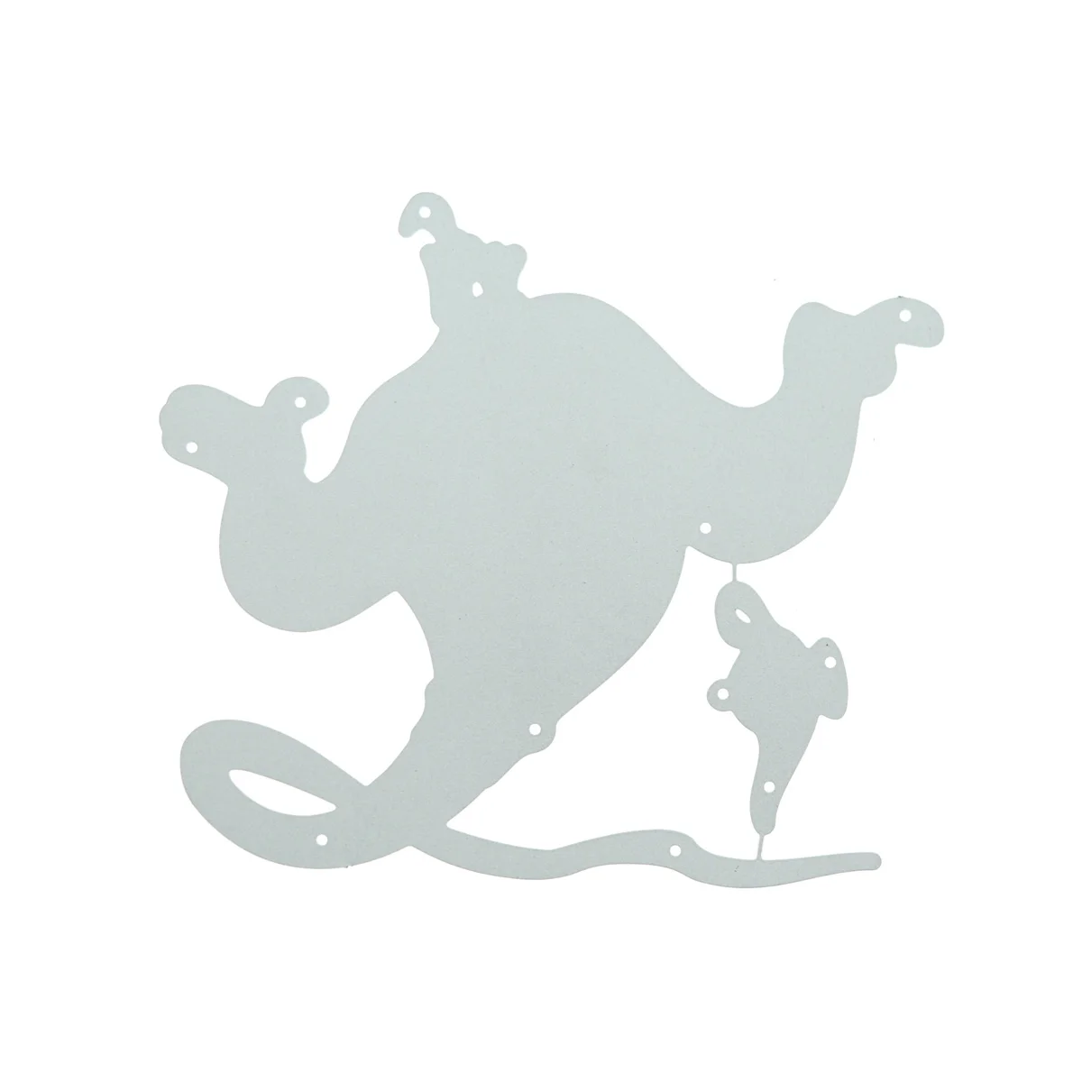 Aladdin Djinn and Magic Lamp Pattern Fairy Tales Cutting Dies Scrapbooking Decorating Die Cutter Mold For DIYCraft Card Clip Art