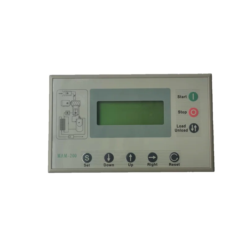 Imagem -02 - Substituição do Painel do Controlador do Plc Eletronic para o Controle do Compressor de ar do Parafuso Mam200 b Mais Mam-ky02s B40a 100a 200a 400a