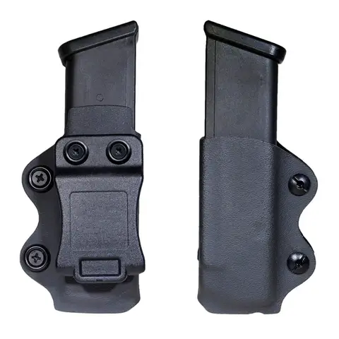Iwb/owb coldre de arma único caso revista mag bolsa se encaixa glock 17 19 26/23/27/31/32/33 m9 p226 usp 92f única bolsa de revista iwb