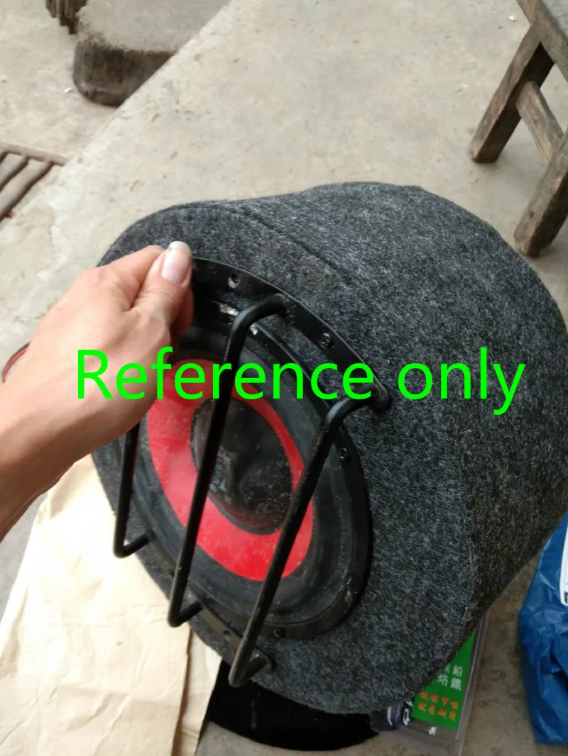 Subwoofer autoadesivo de algodão para alto-falante, absorve o som, flanela de feltro para palco, carro, alto-falante, sala de tv, 1 peça