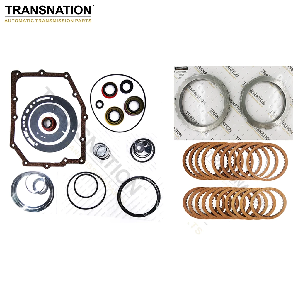 A606 A606E 42LE Auto Transmission Master Rebuild Kit Overhaul Kit Fit For DODGE 1993-2004 Car Accessories Transnation