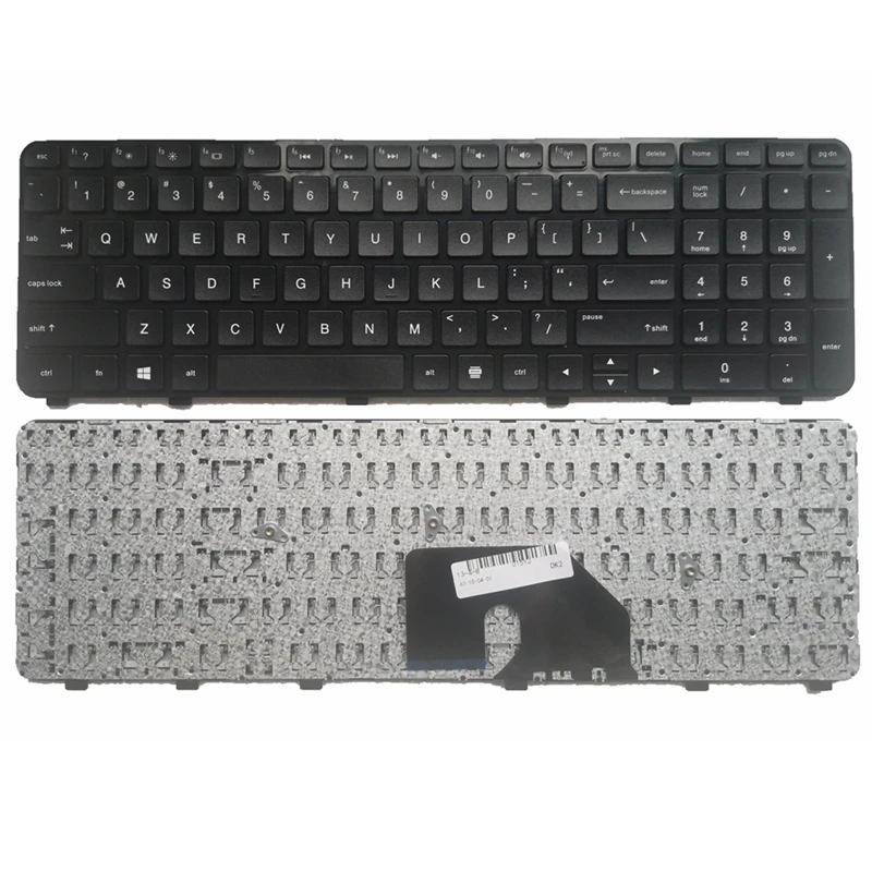 GZEELE for HP Pavilion DV6-6000 DV6-6100 DV6-6200 DV6-6b00 dv6-6c00 English Keyboard US Black 640436-001 634139-001 665937-001