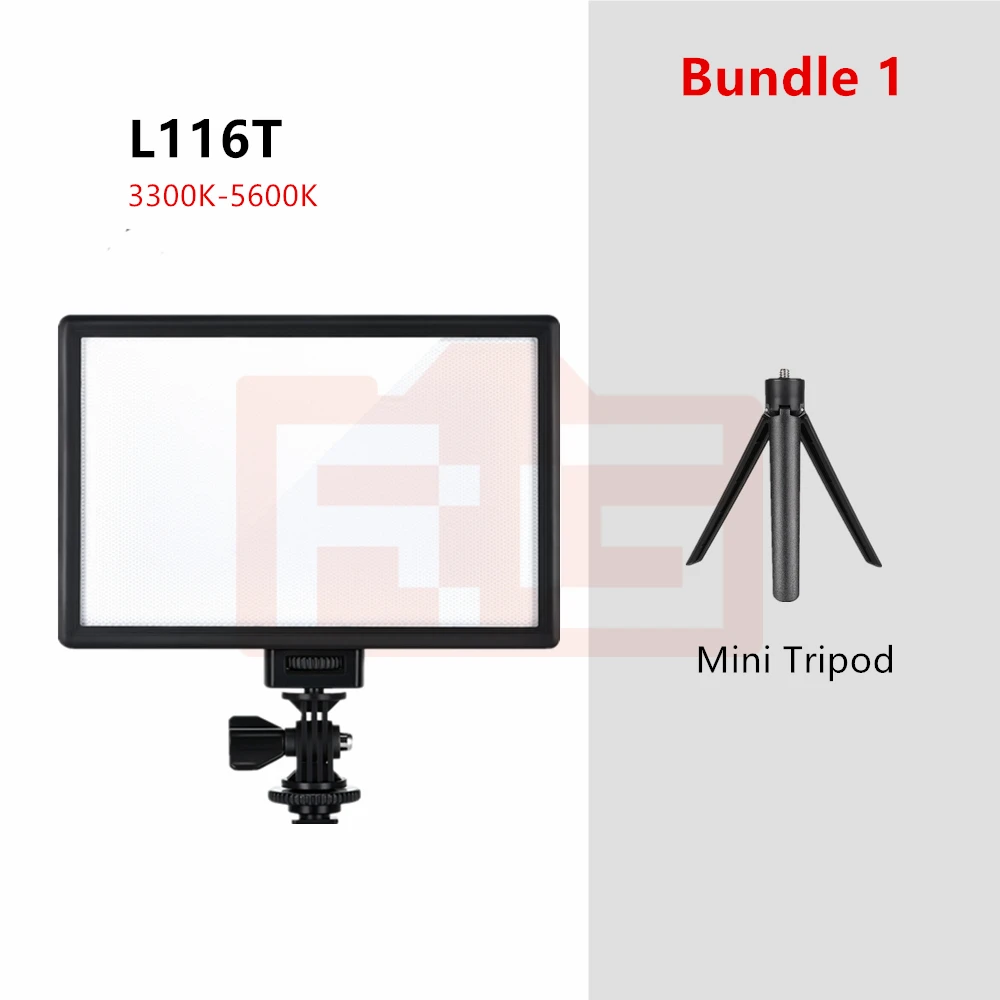 Viltrox L116T Led Video Licht Ultra Dunne Lcd Bi-Color Dimbare Studio Led Verlichting Lamp Panel Voor Camera Dv make-Up Vlog Tiktok