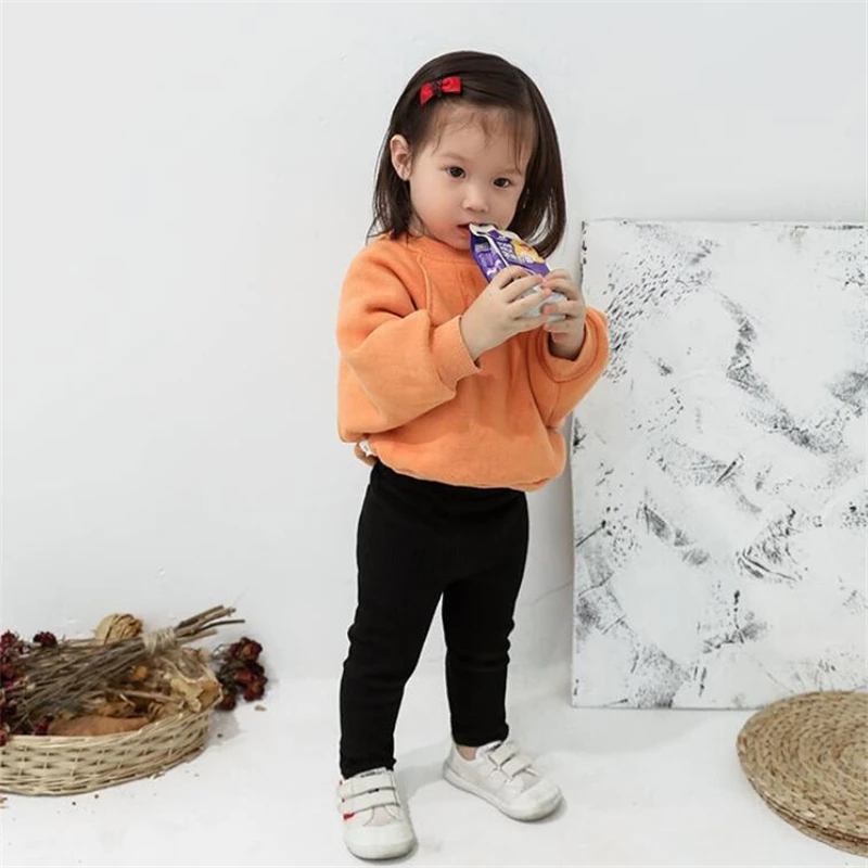 Newborn Baby Leggings Cotton Spring Autumn Candy Color Soft Girls Pants Casual Kids Leggings Infant Toddler Trousers