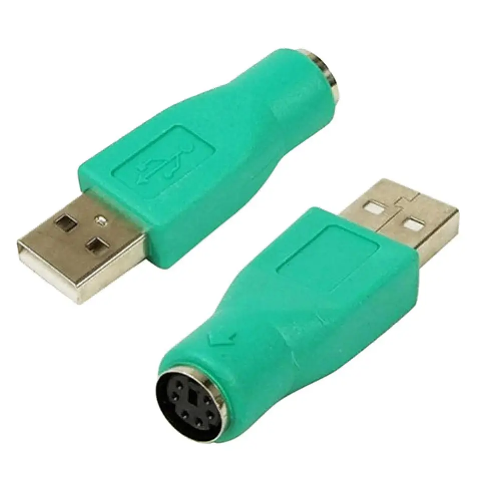 USB Male Port to PS/2 Female Converter Adapter for PC Computer Keyboard Mouse to USB 1.1 2.0 compatible