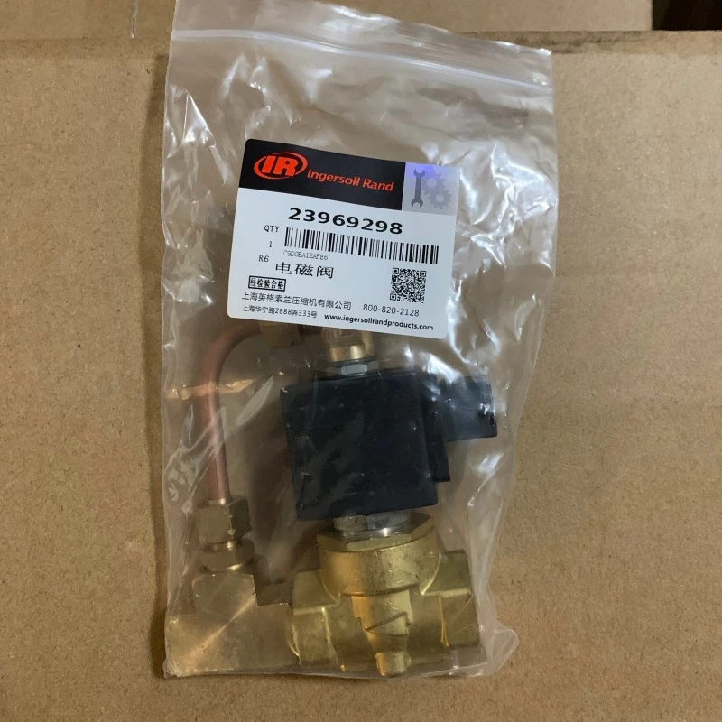 2pcs/lot 23969298=22410286 AC110V auto drain solenoid valve for IR compressor