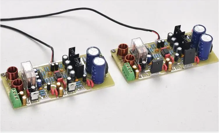 AC 12-22V 140X62mm Refer To Tianlong Circuit's SK18752 Fever Amplifier Board with Op Amp Preamp and Compatible with LM1875 Chip