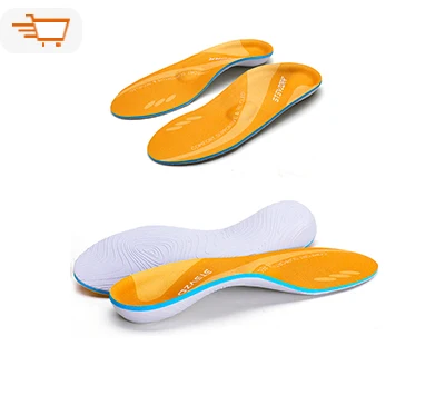 Orthopädische Sporteinlagen mit hoher Fußgewölbestütze für Plantarfasziitis und Plattfüße – Einlegesohlen für Herren und Damen Sneaker – Detail 16