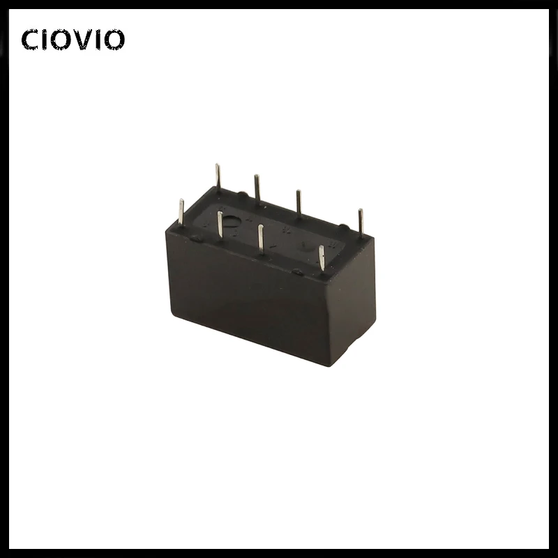 CIOVIO 1 - 20 PCS SRC-05V 12V 24VDC-SH signal relay two open and two closed 1A 8 pins