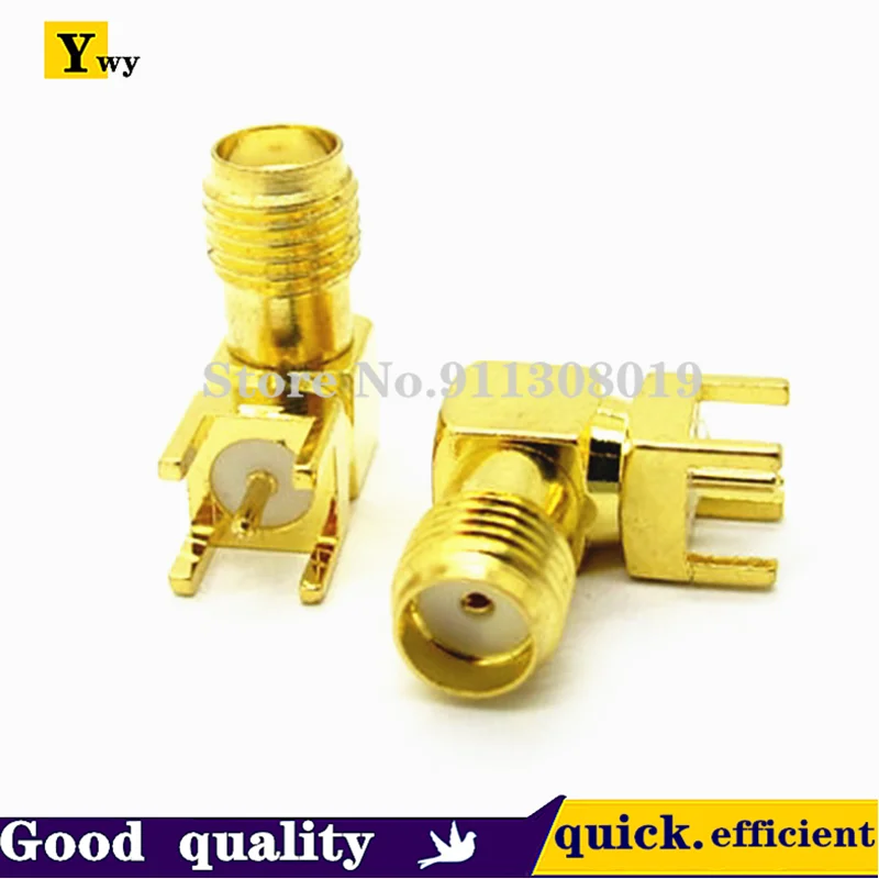 5Pcs/Lot Sma Curved Foot Sma-Kwe Outer Screw Inner Hole Sma Rf Base Rf Antenna Base 90 Degree Rf Connector