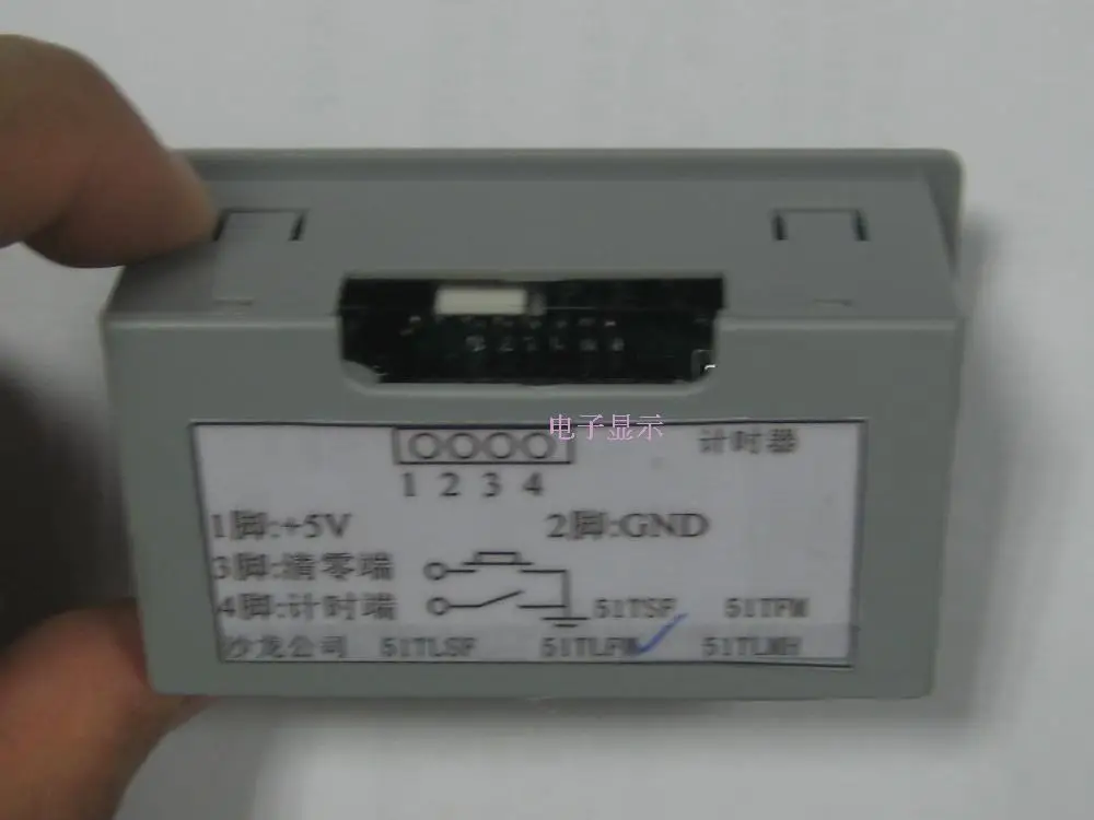 Led Timer Digital Tube Led Timer LED Switch Chronograph Digital Display Cumulative Time LED Digital Display