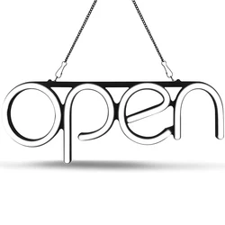 CALCA OPEN Neon Sign Business LED Light Lamp Integrative Ultra Bright Bar Club KTV Store Shop Advertising Lighting LED Lamp Sign